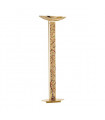 Lampadaire design DELPHI Or 24 Carats 2 ampoules