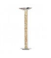Lampadaire design DELPHI chrome 2 ampoules