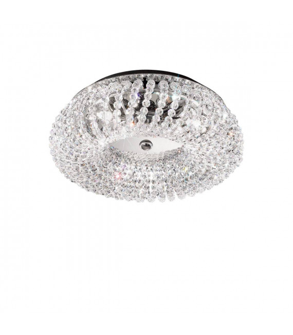 CARLA Designer Deckenleuchte Chrom 3 Lampen