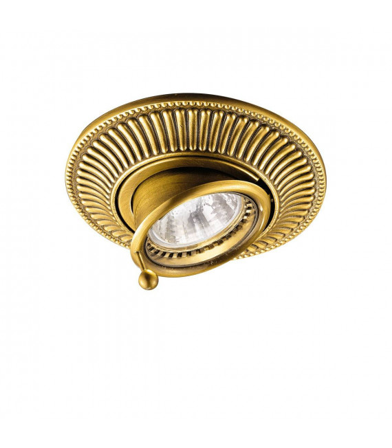 Klassischer Spot MILORD Gold French 1 Birne