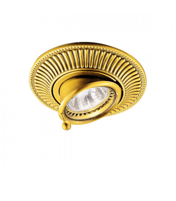 Spot classico MILORD 24 carati in oro 1 lampadina
