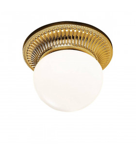 Klassische Deckenleuchte MILORD Gold French 1 Glühbirne