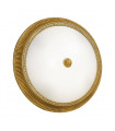 Plafonnier classique MILORD or Français 4 ampoules