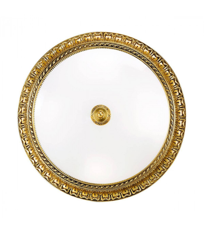 Plafón clásico MILADY French Gold 4 focos