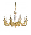 Chandelier classique CONTARINI or Français 8 ampoules