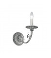 Applique murale classique PISANI chrome 1 ampoule
