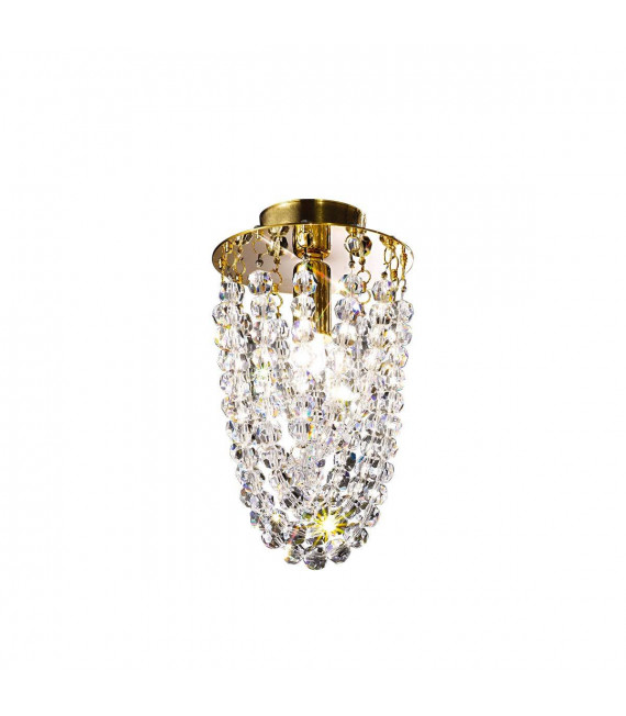 Design spot CASCADE 24 carati oro 1 lampadina