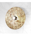 Applique murale design LUNA chrome 1 ampoule