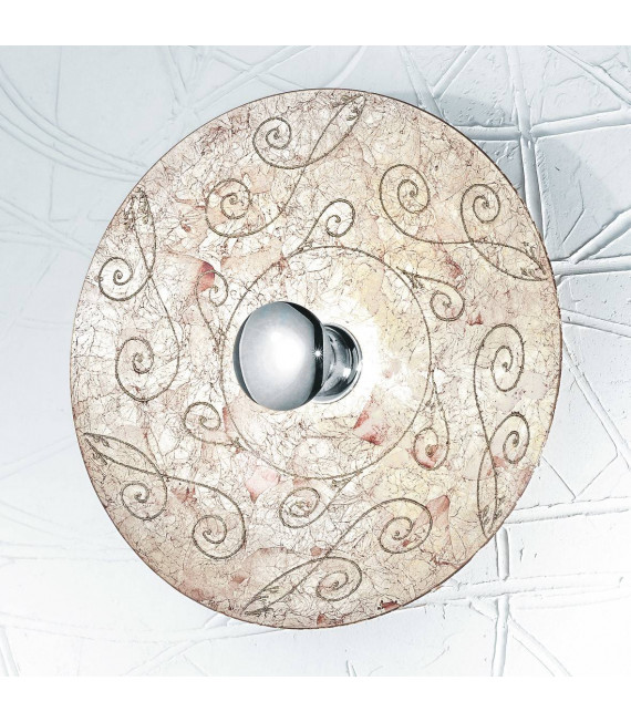 Applique di design LUNA cromato 1 lampadina