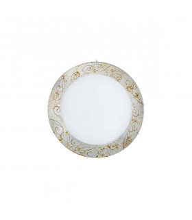 Design Deckenleuchte SERENA Chrom 2 Lampen