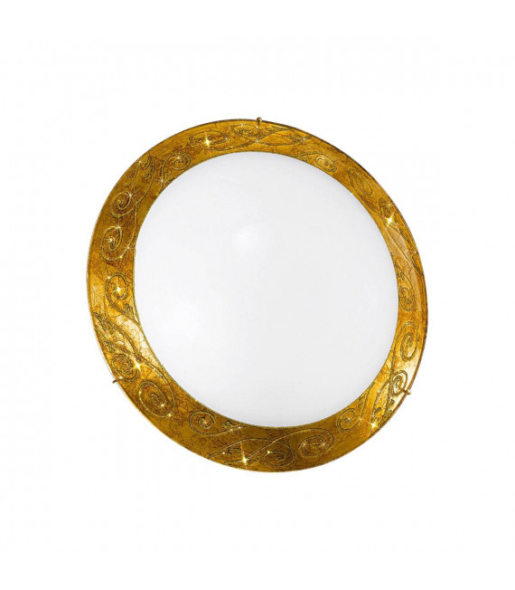 Design Deckenleuchte SERENA 24K Gold 3 Lampen
