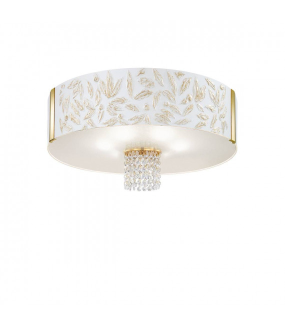 Design Deckenleuchte EMOZIONE 24 Karat Gold 6 Lampen