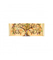 Applique murale design EMOZIONE Or 24 Carats 2 ampoules