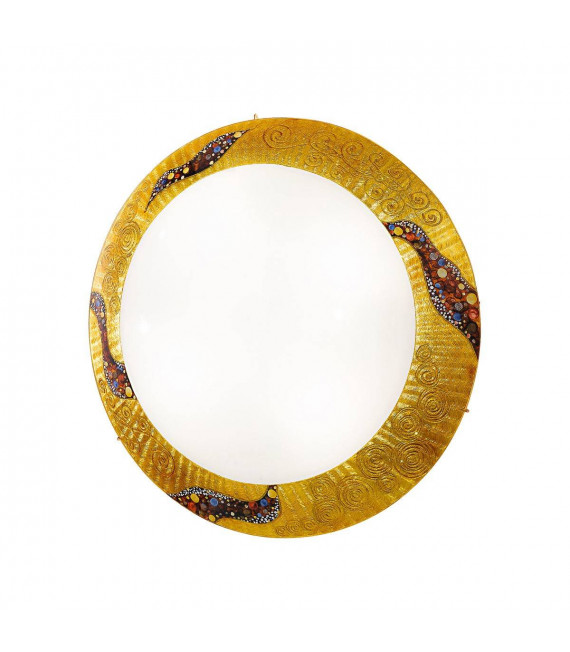 Plafoniera design SERENA 24K Gold 3 lampadine