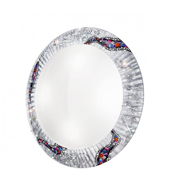 Plafonnier design SERENA chrome 4 ampoules