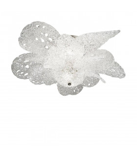 Plafonnier design NAOMI chrome 9 ampoules