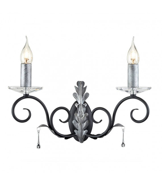 Aplique de pared Amarilli, bronce / oro, 2 bombillas