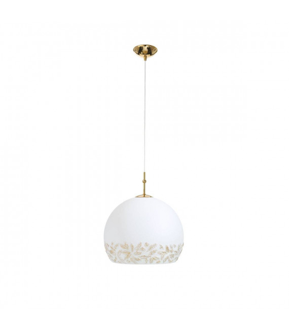 Design Pendelleuchte LUNA Gold 24 Karat 1 Glühbirne