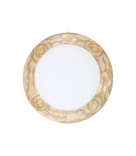 Plafón de diseño SERENA 24K Gold 3 bombillas