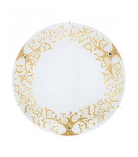 Design Deckenleuchte SERENA 24K Gold 3 Lampen