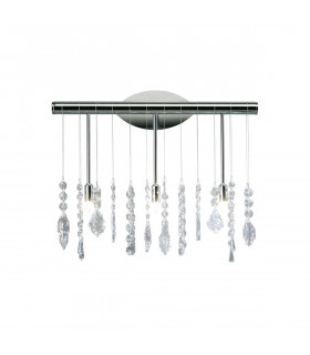 Applique di design STRETTA cromo 5 lampadine