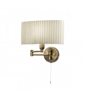Applique HILTON SAND ottone antico 1 lampadina