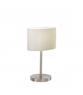 Lampe de table HILTON SAND nickel 1 ampoule