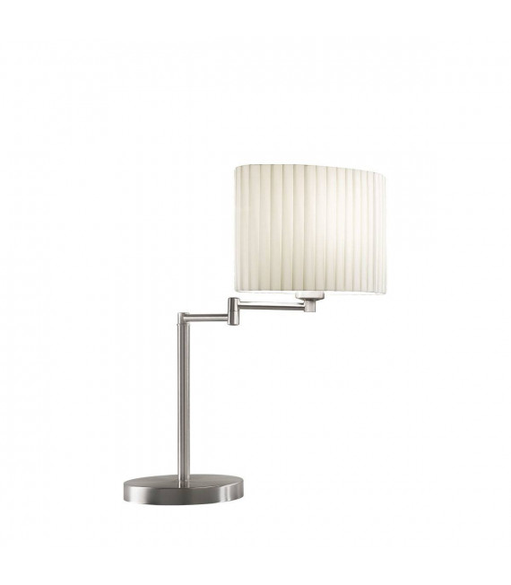 Lampe de table HILTON SAND nickel 1 ampoule