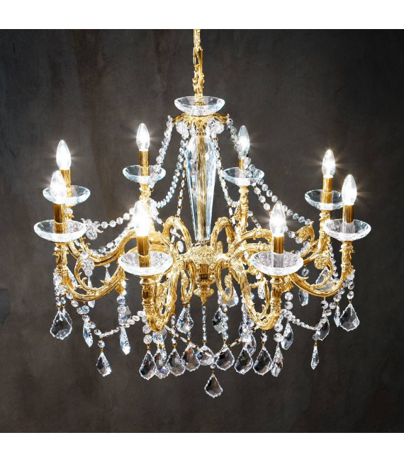 CONTARINI CRYSTAL Chandelier 8 lights - 1