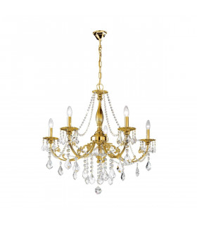 PISANI CRYSTAL Chandelier 5 lights - 1