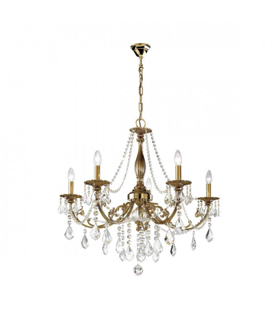 PISANI CRYSTAL Chandelier 5 lights - 1