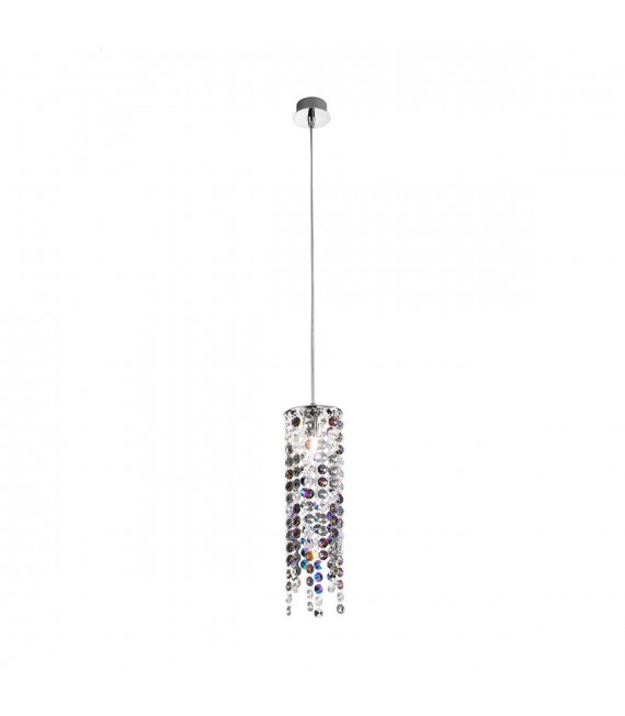 Design Pendelleuchte PRISMA Chrom 1 Glühbirne