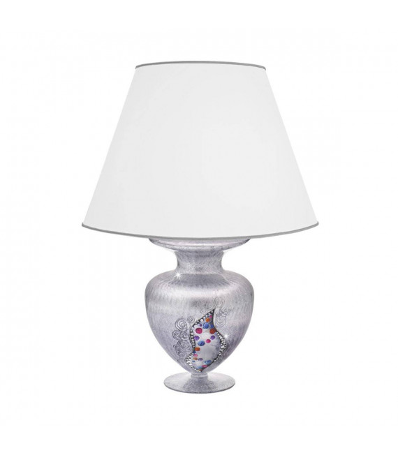 Lampe de table design ANFORA chrome 1 ampoule
