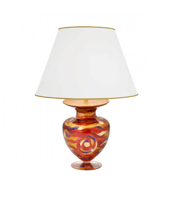 Design Tischleuchte ANFORA 24 Karat Gold 1 Glühbirne