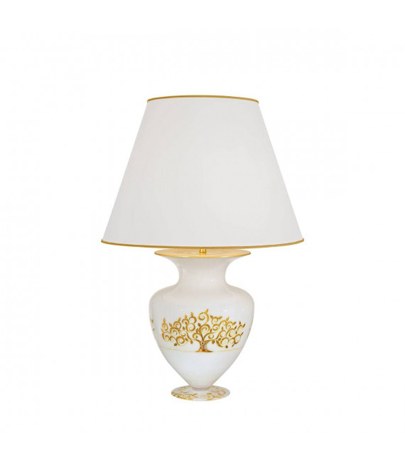 Lampe de table design ANFORA Or 24 Carats 1 ampoule