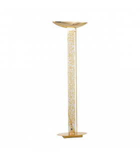 Lampadaire design DELPHI Or 24 Carats 4 ampoules