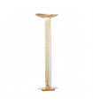 Lampadaire design DELPHI Or 24 Carats 4 ampoules