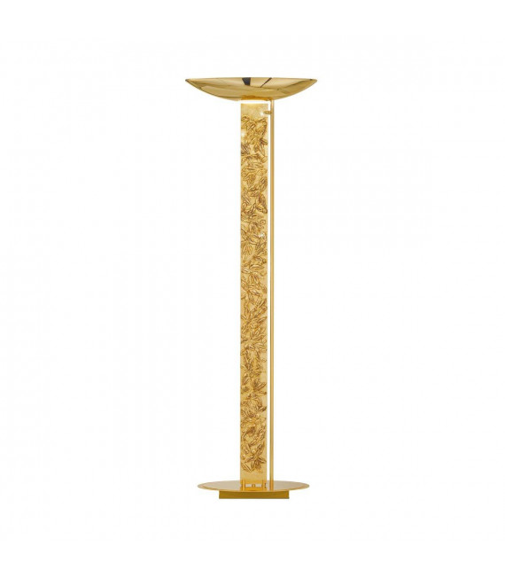 Lampadaire design DELPHI Or 24 Carats 4 ampoules