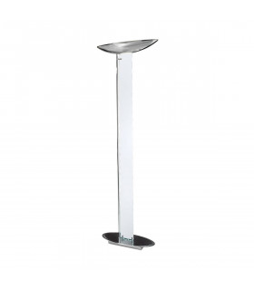 Lámpara de pie de diseño DELPHI cromo 4 bombillas