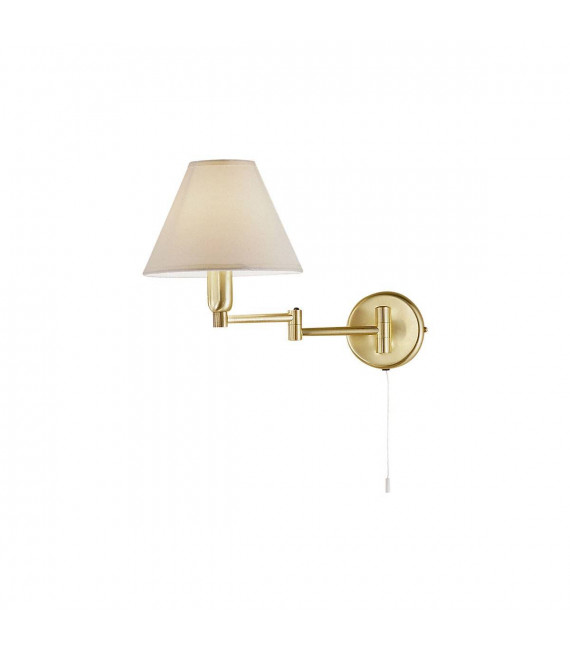 Applique HILTON in ottone 1 lampadina