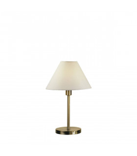 Lampe de table HILTON laiton antique 1 ampoule