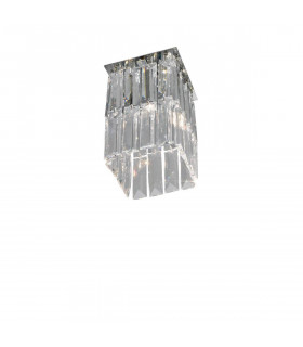 Spot design PRISMA cromato 1 lampadina