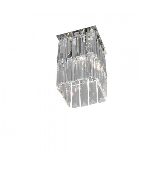 Spot design PRISMA cromato 1 lampadina