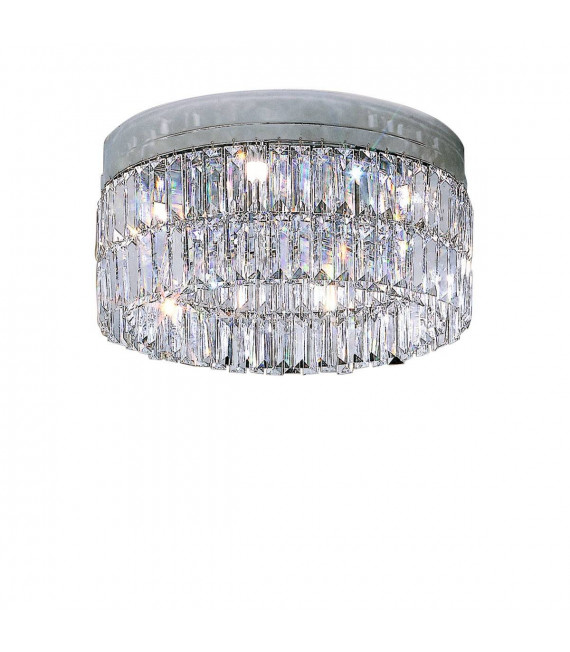 Design Deckenleuchte PRISMA Chrom 6 Lampen