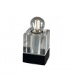 Lampe de table design RIVIERA Noir 1 ampoule