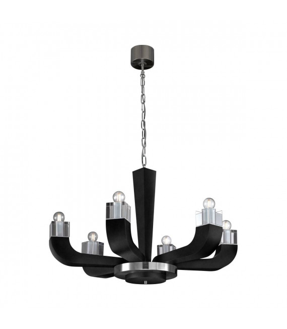 Chandelier design RIVIERA 6 ampoules