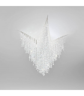FONTE DI LUCE Designer Deckenleuchte matt weiß 1 Glühbirne