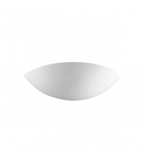 BISQUITTE aplique blanco 1 bombilla