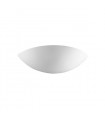 Applique murale BISQUITTE blanc 1 ampoule