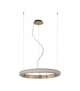 Ciondolo design NOBILE in oro 24 carati 1 lampadina